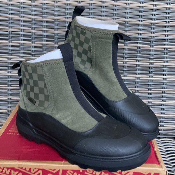 Vans Colfax Boot Suede Grape Leaf/Black WMNS - Picture 5 of 16